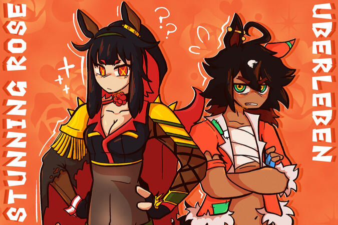 stunning rose and uberleben