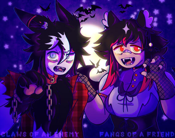 ink black parade and good night darling halloween